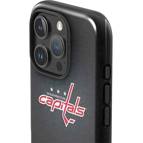NHL Washington Capitals Black Background iPhone 16 Pro Impact Case